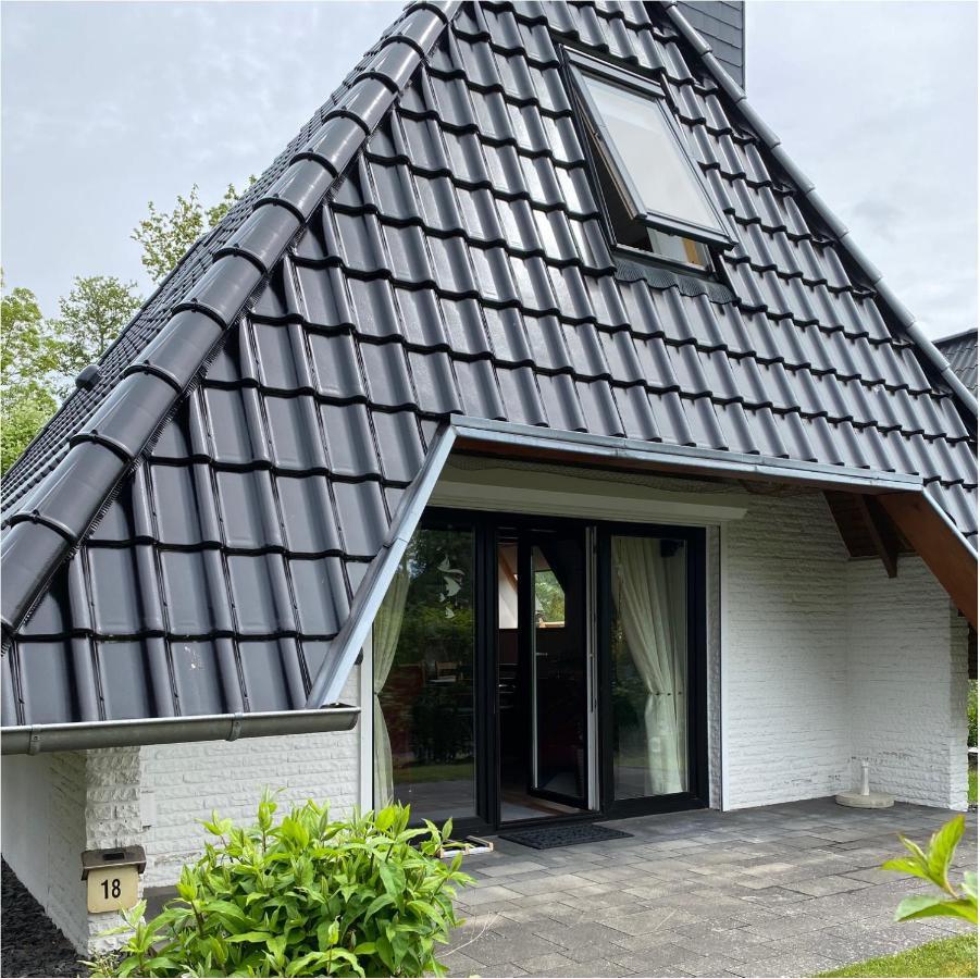 Ferienhaus Robbe Dorum Bagian luar foto