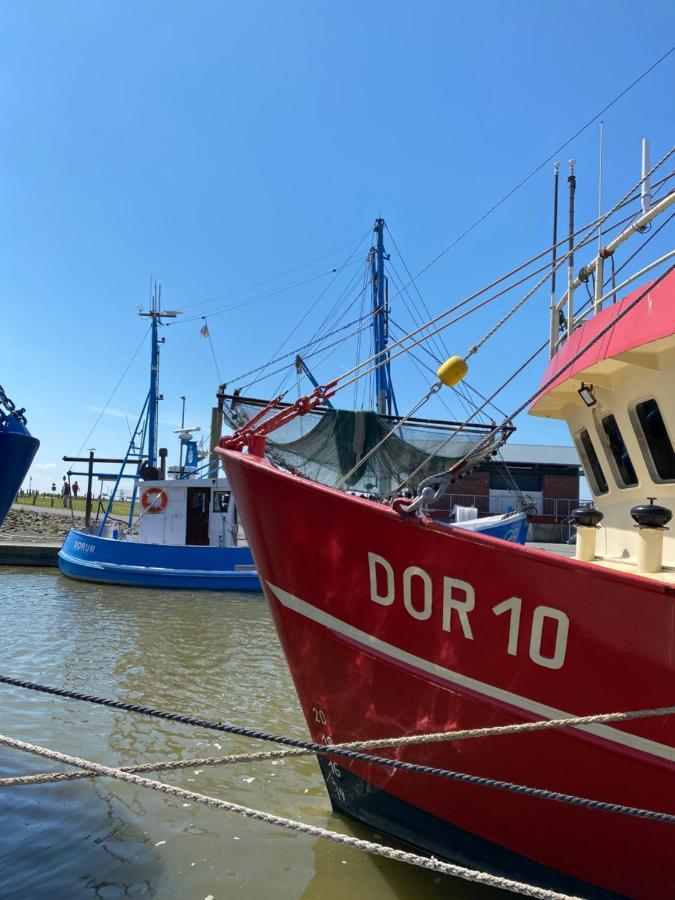 Ferienhaus Robbe Dorum Bagian luar foto